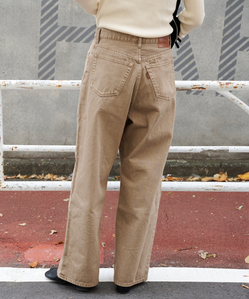 ULTフェードデニムハイライズルーズ5PKT（デニムパンツ）｜OUTDOOR