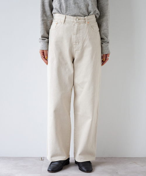 【新品タグ付き】アウトドアプロダクツ ULTデニムハイライズルーズ5PKT ULTフェードデニムハイライズルーズ5PKT（デニムパンツ）｜OUTDOOR