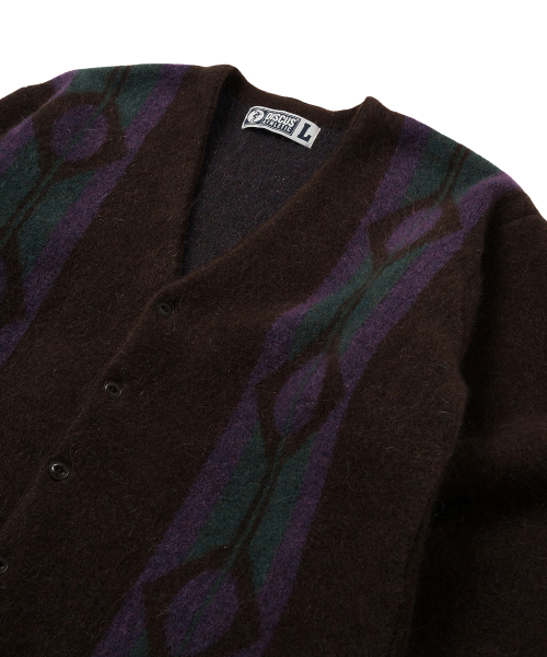 DISCUS ATHLETIC（ディスカス　アスレチック）の「ゴンジョTVコラボモヘアウールカーディガンブラウン（カーディガン/ボレロ・レディース・その他・LARGE/X-LARGE）」の7枚目の写真