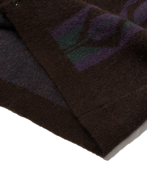 DISCUS ATHLETIC（ディスカス　アスレチック）の「ゴンジョTVコラボモヘアウールカーディガンブラウン（カーディガン/ボレロ・レディース・その他・LARGE/X-LARGE）」の8枚目の写真