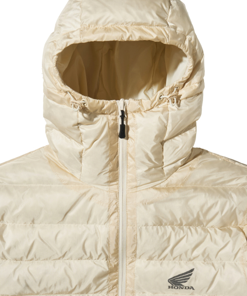 PHYPS MOTORCYCLE(フィップスモーターサイクル)の「H-Tech Storm Shield Parka Ivory(ダウンジャケット/コート・レディース・その他・SMALL/MEDIUM/LARGE/X-LARGE)」の4枚目の写真