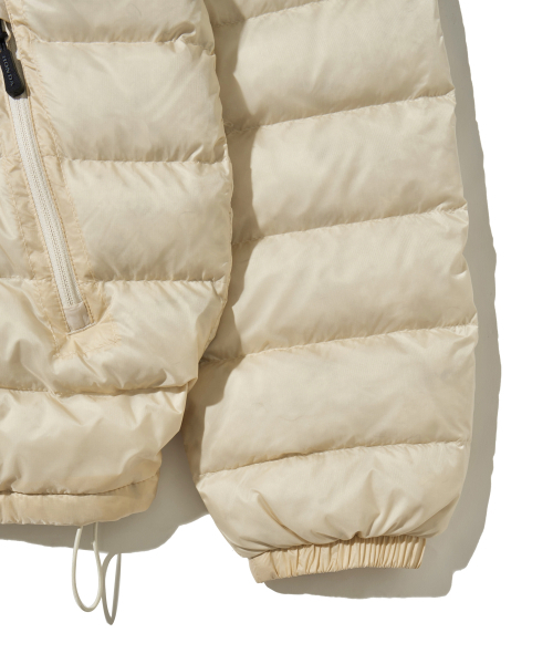 PHYPS MOTORCYCLE(フィップスモーターサイクル)の「H-Tech Storm Shield Parka Ivory(ダウンジャケット/コート・レディース・その他・SMALL/MEDIUM/LARGE/X-LARGE)」の7枚目の写真