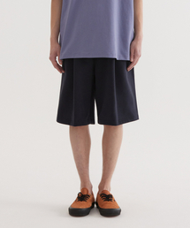 バミューダ C ロゴ スウェットショーツ Dark Navy