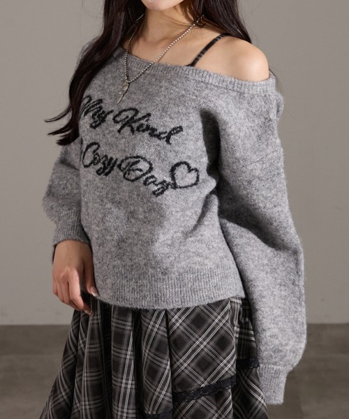 apres jour mignon(アプレジュールミニョン)の「ジャガードニットプルオーバー(ニット/セーター・レディース・オフホワイト/グレー/ボルドー・フリー/LARGE)」の15枚目の写真