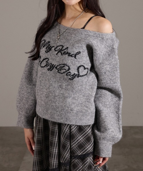 apres jour mignon(アプレジュールミニョン)の「ジャガードニットプルオーバー(ニット/セーター・レディース・オフホワイト/グレー/ボルドー・フリー/LARGE)」の16枚目の写真