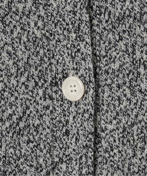 HELIOPOLE（エリオポール）の「MIXED YARN V NECK CARDIGAN（カーディガン/ボレロ・レディース・ブラック/ブルー・38）」の7枚目の写真