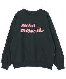 ディテクティブオーバーサイズドロップショルダースウェット_グリーン