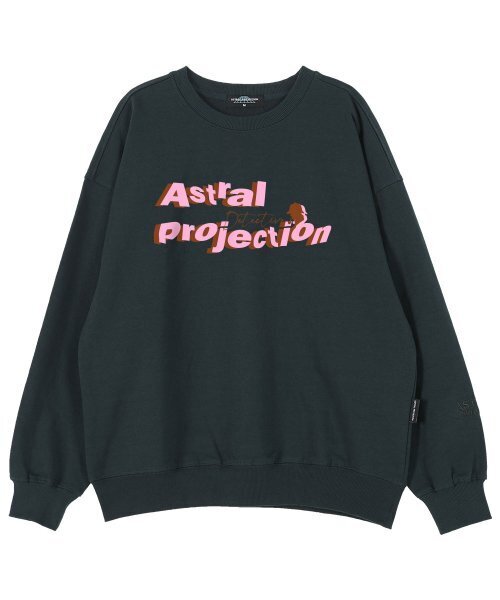 ASTRAL PROJECTION(アストラルプロジェクション)の「ディテクティブオーバーサイズドロップショルダースウェット_グリーン(スウェット・メンズ・その他・X-LARGE)」の1枚目の写真
