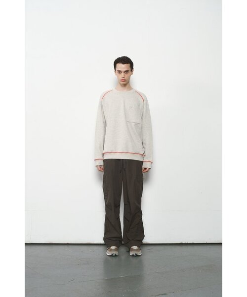 HORLISUN(ホーリーサン)の「Sugarpine Raglan Sweatshirt Oatmeal Orange(スウェット・レディース・その他・LARGE/MEDIUM/SMALL)」の4枚目の写真