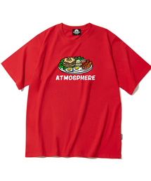 ブランチアトモスフィア グラフィックTシャツ - レッド