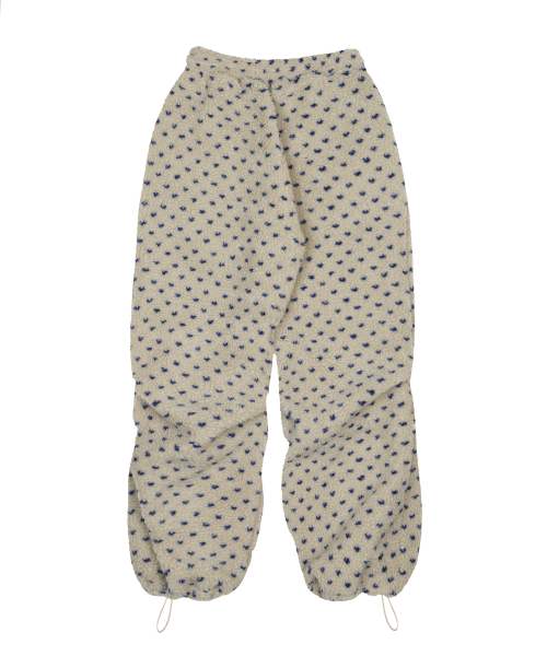 LARTIGENT(ラーティゼン)の「L21 DOT FLEECE PANTS(CREAM)(その他パンツ・レディース・その他・FREE)」の3枚目の写真