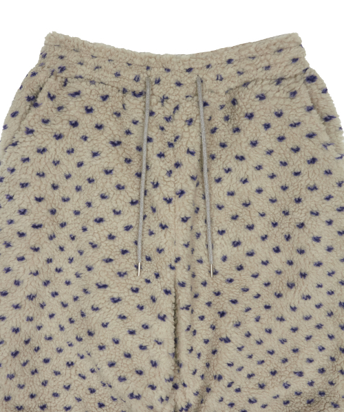 LARTIGENT(ラーティゼン)の「L21 DOT FLEECE PANTS(CREAM)(その他パンツ・レディース・その他・FREE)」の4枚目の写真