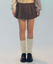 ゴン クラブ チェック ミニスカート [ネイビー]
