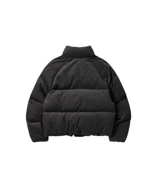 COMONINOZ（コモニノズ）の「W CORDUROY SHORT PUFFER [CHARCOAL]（ダウンジャケット/コート・レディース・チャコール・FREE）」の5枚目の写真