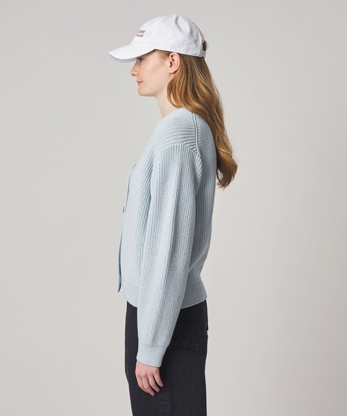 Steven Alan(スティーブンアラン)の「<Steven Alan>リリヤーン Vネック カーディガン(カーディガン/ボレロ・レディース・ライトブルー/ブラック/ベージュ・FREE)」の17枚目の写真