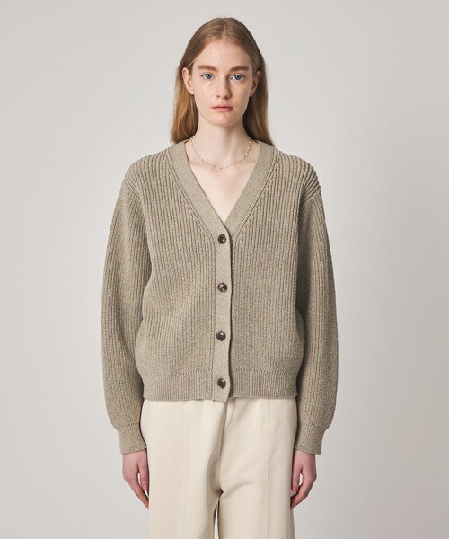Steven Alan(スティーブンアラン)の「<Steven Alan>リリヤーン Vネック カーディガン(カーディガン/ボレロ・レディース・ライトブルー/ブラック/ベージュ・FREE)」の19枚目の写真