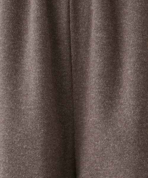 Dessin（デッサン）の「【ウエストゴム/洗える】起毛フレアシルエットパンツ（その他パンツ・レディース・ブラック/アイボリー/ブラウン系その他・03/02/01）」の15枚目の写真