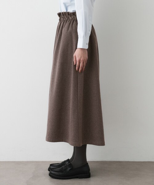 Dessin（デッサン）の「【ウエストゴム/洗える】起毛フレアシルエットパンツ（その他パンツ・レディース・ブラック/アイボリー/ブラウン系その他・03/02/01）」の17枚目の写真