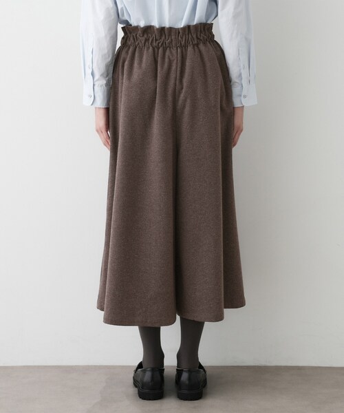 Dessin（デッサン）の「【ウエストゴム/洗える】起毛フレアシルエットパンツ（その他パンツ・レディース・ブラック/アイボリー/ブラウン系その他・03/02/01）」の18枚目の写真