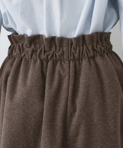 Dessin（デッサン）の「【ウエストゴム/洗える】起毛フレアシルエットパンツ（その他パンツ・レディース・ブラック/アイボリー/ブラウン系その他・03/02/01）」の20枚目の写真