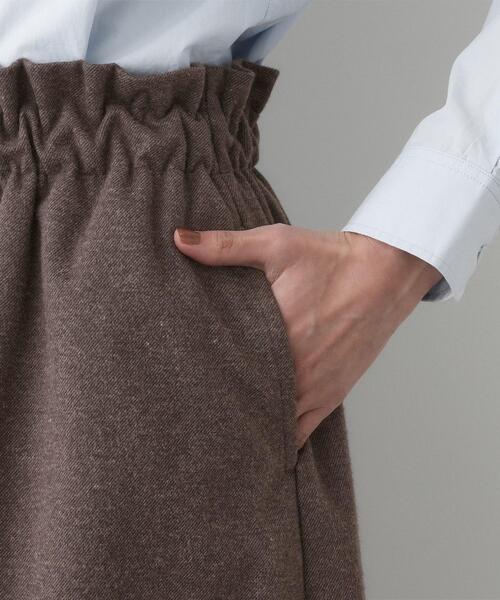 Dessin（デッサン）の「【ウエストゴム/洗える】起毛フレアシルエットパンツ（その他パンツ・レディース・ブラック/アイボリー/ブラウン系その他・03/02/01）」の21枚目の写真