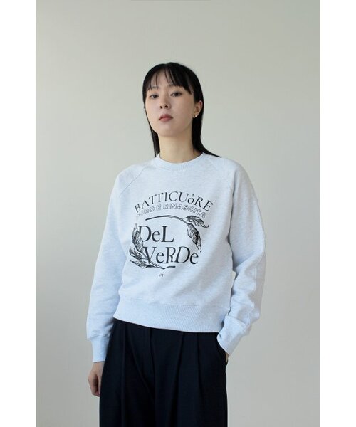 RUBATI（ルバティ）の「Leaf del Verde Sweatshirt (Ice Melange)（スウェット・レディース・その他・size2/size1）」の4枚目の写真