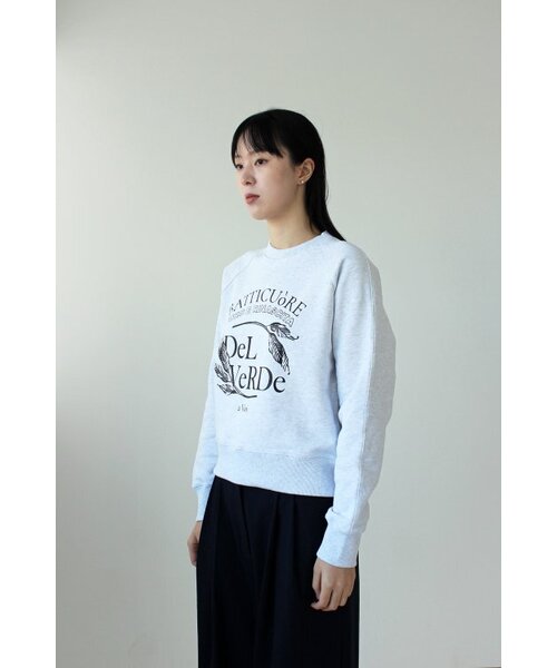 RUBATI（ルバティ）の「Leaf del Verde Sweatshirt (Ice Melange)（スウェット・レディース・その他・size2/size1）」の6枚目の写真