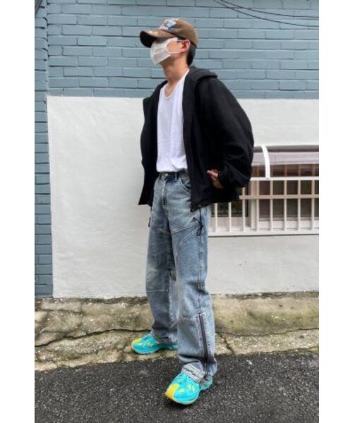 NONBLANK(ノンブランク)の「フードジップアップジャケット_ブラック(ナイロンジャケット・メンズ・その他・MEDIUM/X-LARGE/LARGE)」の5枚目の写真