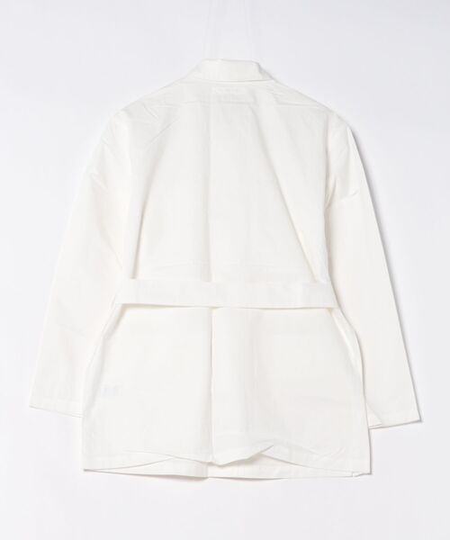 forget-me-nots（フォーゲットミーノッツ）の「SAFARI SHIRTS JKT FMN-23SS-O-001（ブルゾン・レディース・ベージュ/ホワイト・FREE）」の3枚目の写真