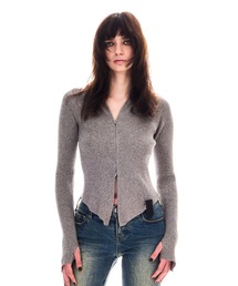 BEEDEN（ビーデン）の「HEM DESIGN SIMPLY FIT KNIT（ニット/セーター）」