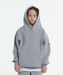 GET IT ON（ゲットイットオン）の「Junior Oversized Signature Hooded Sweatshirt_Grey（パーカー・キッズ）」
