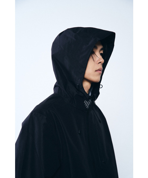 HUMTTO（ハムト）の「男性防水ハードシェルジャケットアルファ（ナイロンジャケット・メンズ・ブラック・M-L/L-XL/2XL）」の3枚目の写真
