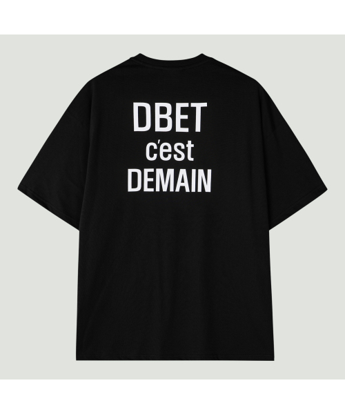 DOUBLE EIGHT(ダブルエイト)の「DEロゴ半袖 (ブラック)(Tシャツ/カットソー・メンズ・ブラック・FREE)」の1枚目の写真