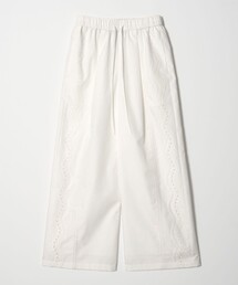 EMMEL REFINES | ＜EMMEL REFINES＞EM カットワーク シシュウ パンツ(その他パンツ)