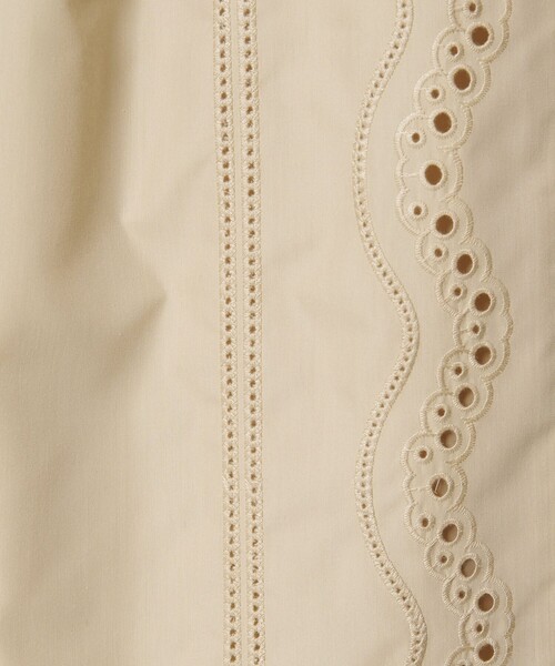 EMMEL REFINES（エメルリファインズ）の「＜EMMEL REFINES＞EM カットワーク シシュウ パンツ（その他パンツ・レディース・ナチュラル/ホワイト・M/S）」の15枚目の写真