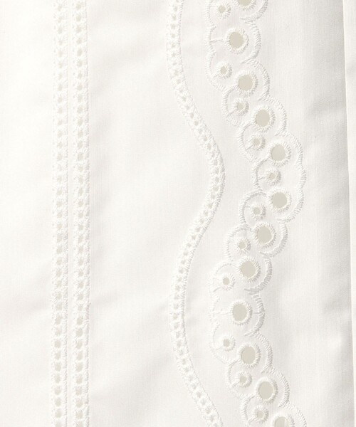 EMMEL REFINES（エメルリファインズ）の「＜EMMEL REFINES＞EM カットワーク シシュウ パンツ（その他パンツ・レディース・ナチュラル/ホワイト・M/S）」の19枚目の写真