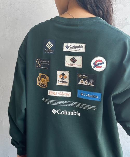 Columbia（コロンビア）の「【WEB限定】[Columbia/コロンビア] STUCK BROOK グラフィック バックプリント ロンT（Tシャツ/カットソー・レディース・ホワイト/ダークグリーン系/ブラック・M/XL/L）」の19枚目の写真