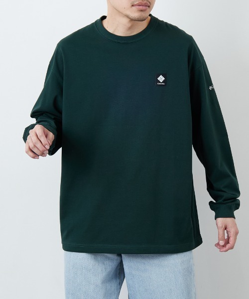 Columbia（コロンビア）の「【WEB限定】[Columbia/コロンビア] STUCK BROOK グラフィック バックプリント ロンT（Tシャツ/カットソー・レディース・ホワイト/ダークグリーン系/ブラック・M/XL/L）」の21枚目の写真