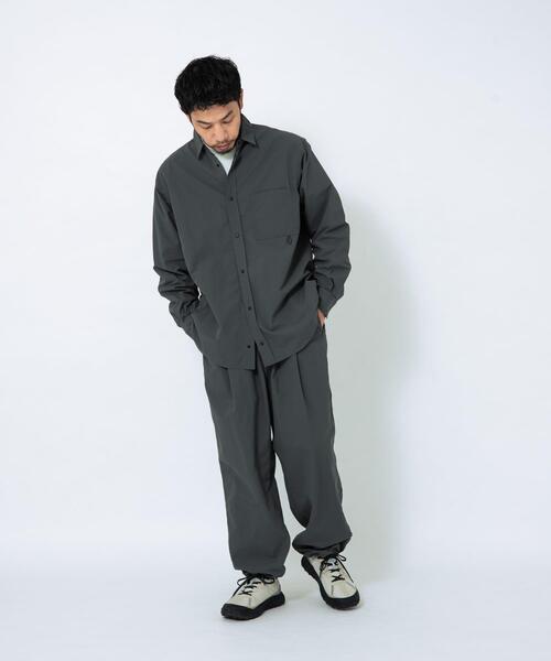 UR TECH』ナイロンタッサーロングスリーブシャツ（シャツ/ブラウス