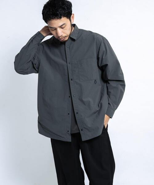 UR TECH』ナイロンタッサーロングスリーブシャツ（シャツ/ブラウス