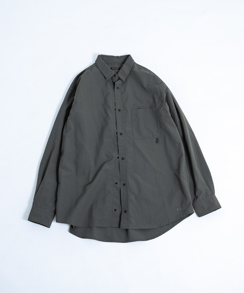 セール】『UR TECH』ナイロンタッサーロングスリーブシャツ（シャツ