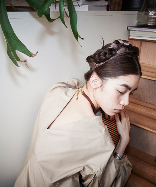 Ray BEAMS（レイビームス）の「◇RBS / バルーンスリーブ フレア プルオーバー（シャツ/ブラウス・レディース・ホワイト/ベージュ・ONE SIZE）」の15枚目の写真