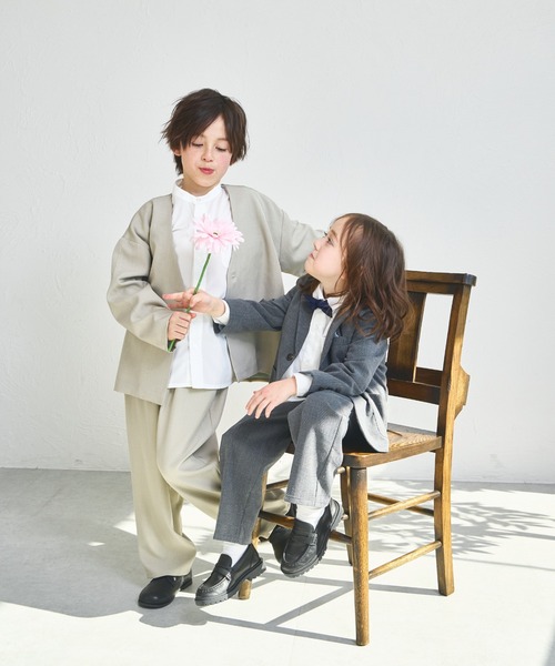 セール】【オケージョン対応】ユニセックス テーラード セットアップ