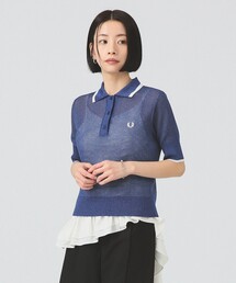 FRED PERRY | 【別注】FRED PERRY / リブ ニット シャツ(ポロシャツ)