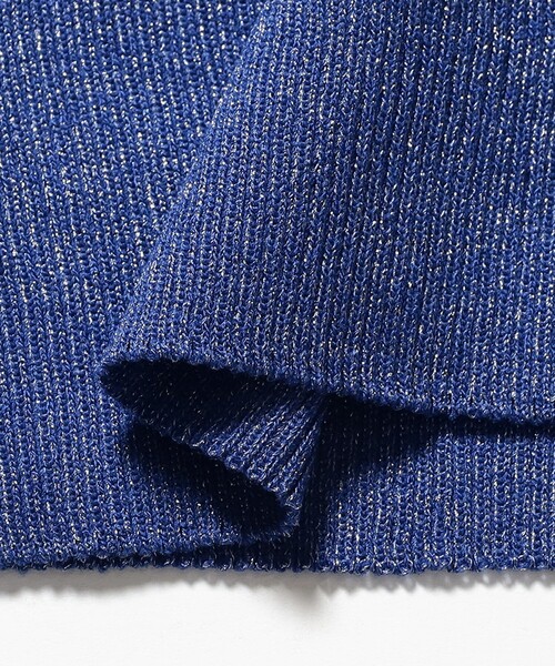 FRED PERRY(フレッドペリー)の「【別注】FRED PERRY / リブ ニット ポロシャツ(ポロシャツ・レディース・ブラウン系その他4/ブルー・10)」の21枚目の写真