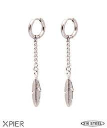 XPIER（エクスピア）の「エクスピア リーフリングチェーンピアス アレルギーなし（ピアス（両耳用））」