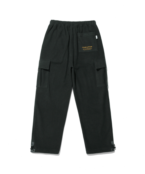 NICE GHOST CLUB(ナイスゴーストクラブ)の「FLEECE CARGO PANTS_CHARCOAL(NG2CFUPA13A)(その他パンツ・レディース・その他・S/M/L)」の2枚目の写真