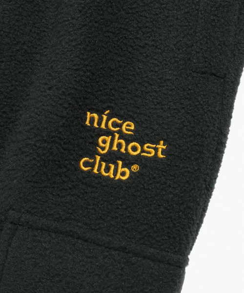 NICE GHOST CLUB(ナイスゴーストクラブ)の「FLEECE CARGO PANTS_CHARCOAL(NG2CFUPA13A)(その他パンツ・レディース・その他・S/M/L)」の4枚目の写真
