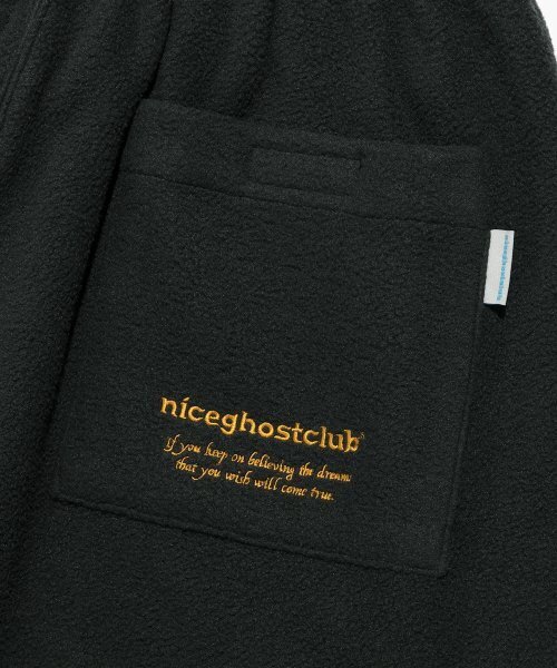 NICE GHOST CLUB(ナイスゴーストクラブ)の「FLEECE CARGO PANTS_CHARCOAL(NG2CFUPA13A)(その他パンツ・レディース・その他・S/M/L)」の6枚目の写真