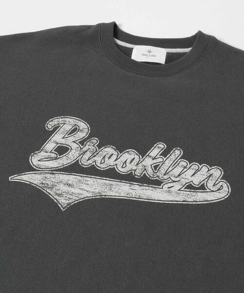 URBAN RESEARCH Sonny Label（アーバンリサーチサニーレーベル）の「裏起毛プリントスウェットプルオーバー（スウェット・メンズ・チャコールグレー/ブラウン/オフホワイト・MEDIUM/LARGE）」の7枚目の写真